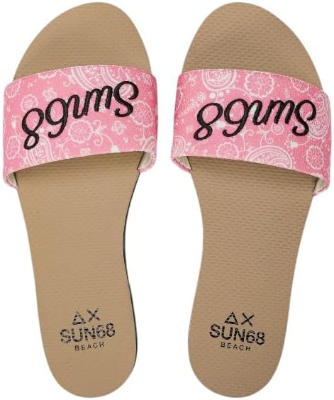 SUN68 Ciabatta X36208 Slippers Beach Brigitte Embroidery - immagine 4