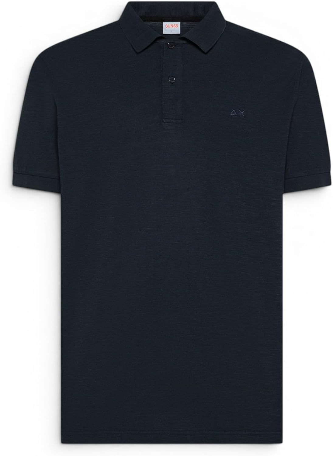 SUN68 Polo Uomo A36135 07 Polo con Ricamo sul Petto