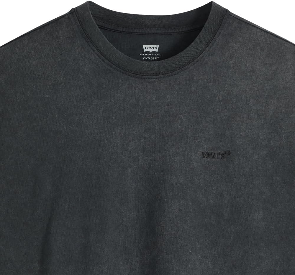 Red Tab Vintage Tee Weathered Finish Jet - immagine 3