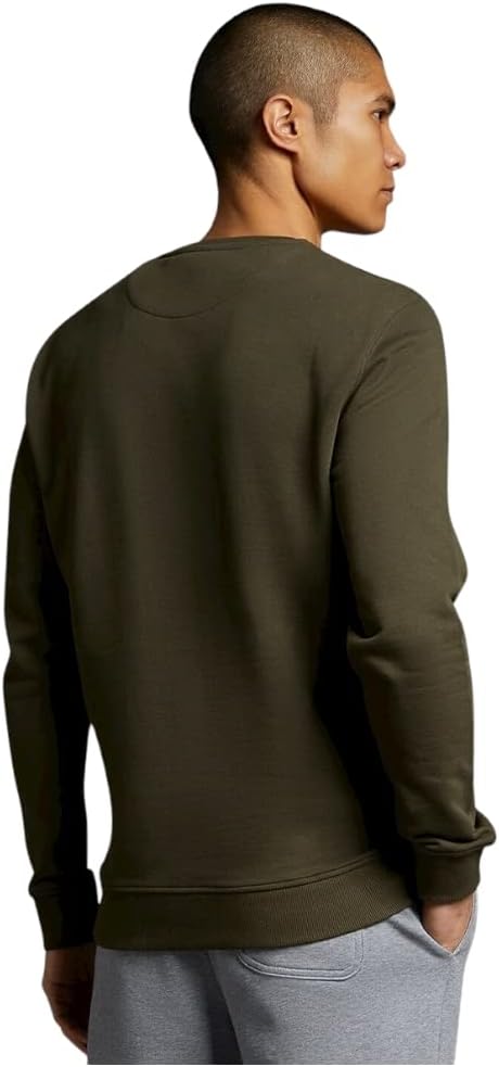 FELPA Uomo LYLE & SCOTT 1874 ML1131V BRUSHED NECK CREW Z27 - immagine 19