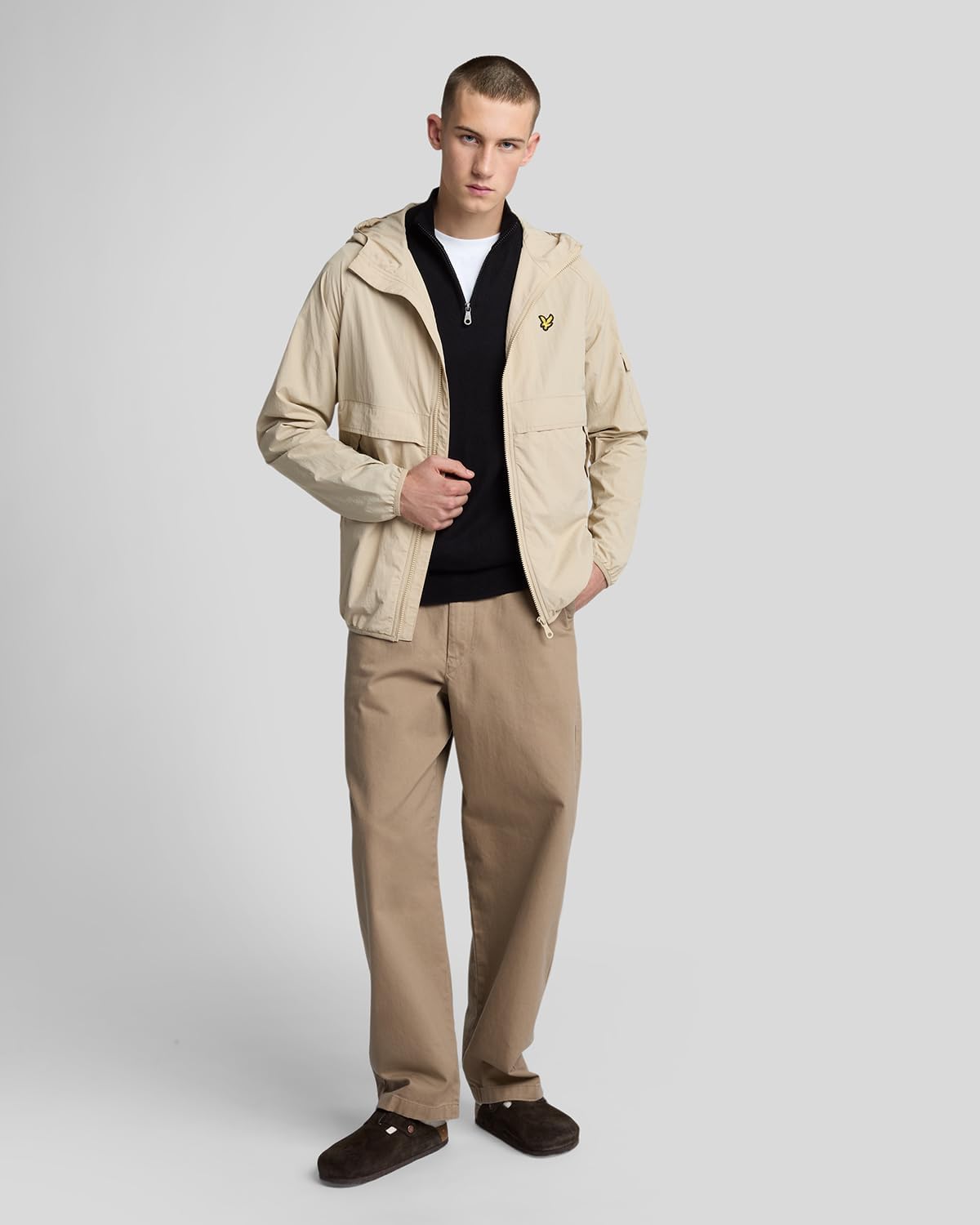 Lyle & Scott Uomo Maglia con Cerniera - immagine 3