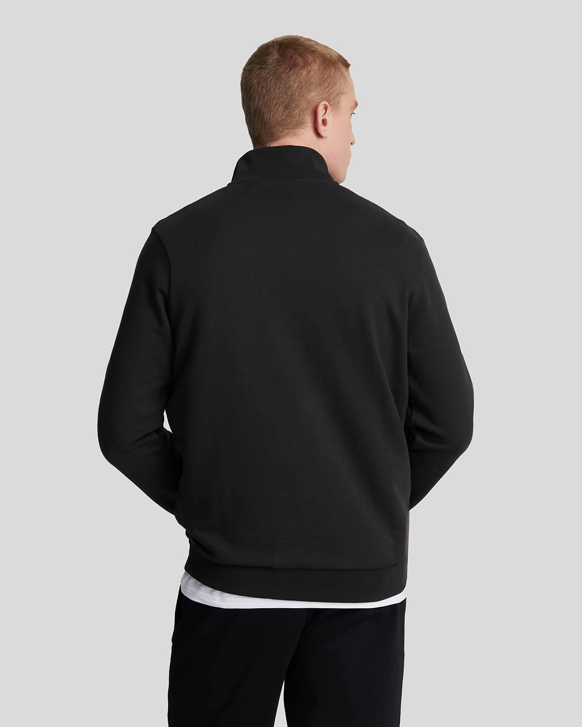 Lyle & Scott Felpa Loopback con zip - immagine 9