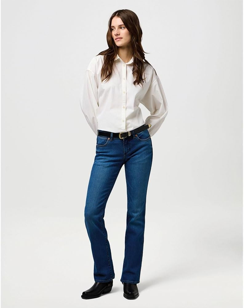 WRANGLER - Jeans Donna - Bootcut - Low Rise Bold Boot - Canyon Crest - immagine 7