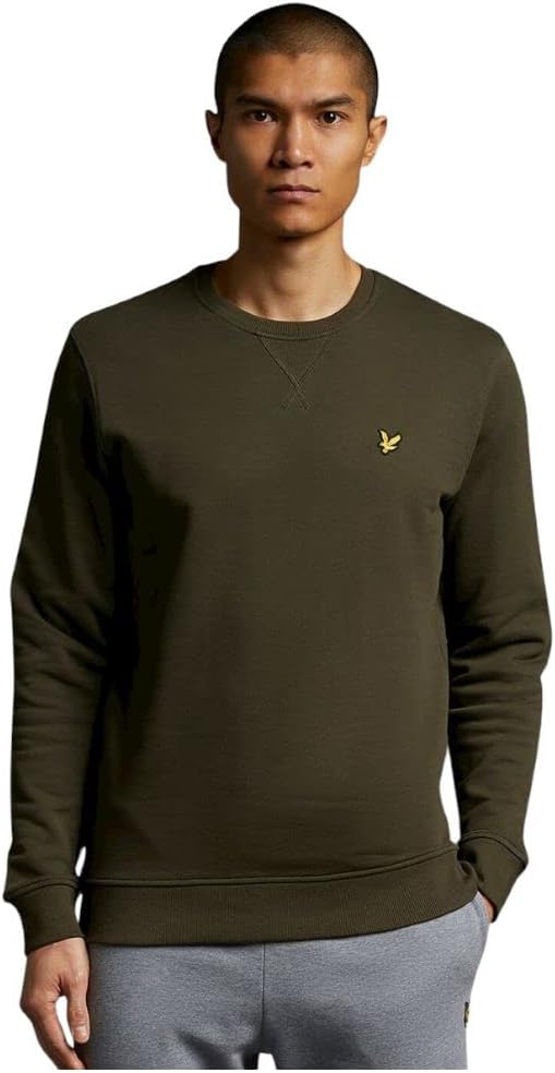 FELPA Uomo LYLE & SCOTT 1874 ML1131V BRUSHED NECK CREW Z27 - immagine 18