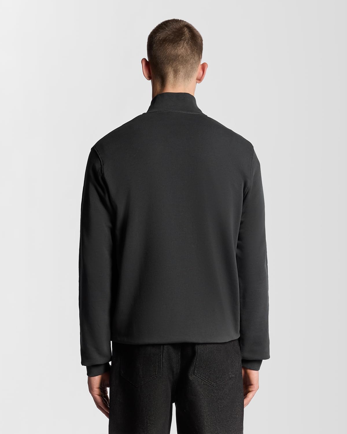 Lyle & Scott Felpa Loopback con zip - immagine 4