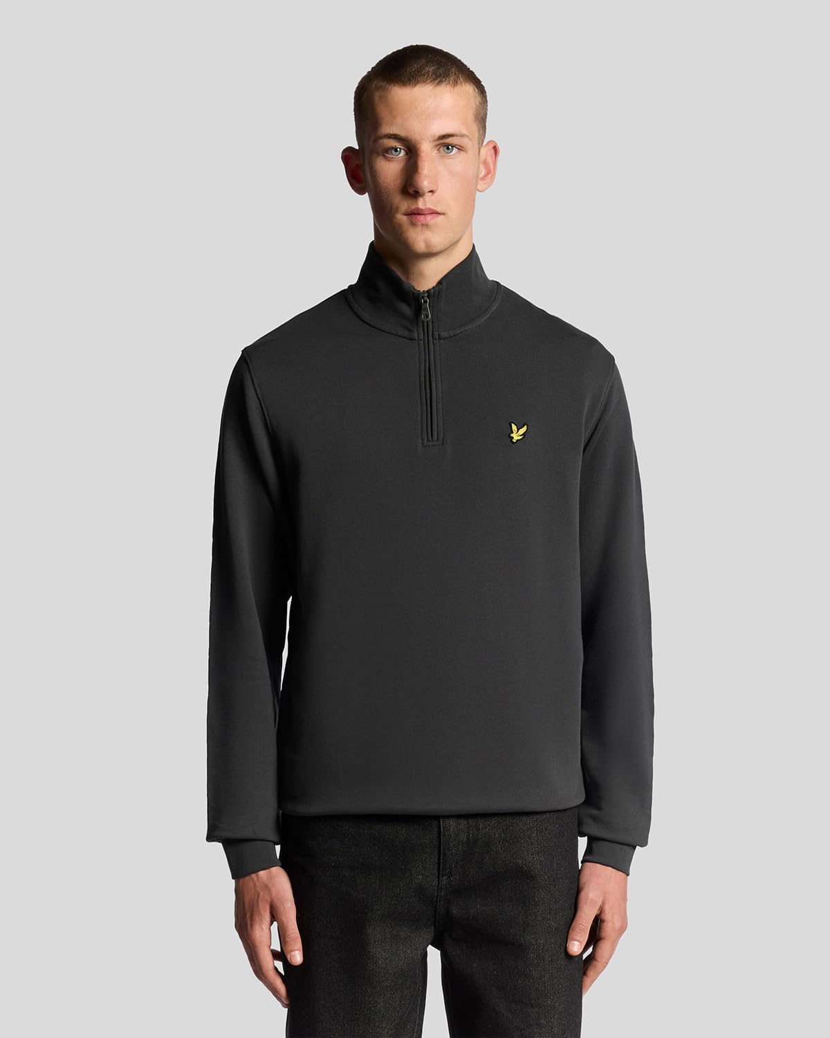 Lyle & Scott Felpa Loopback con zip - immagine 5