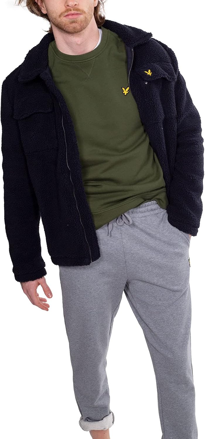FELPA Uomo LYLE & SCOTT 1874 ML1131V BRUSHED NECK CREW Z27 - immagine 22