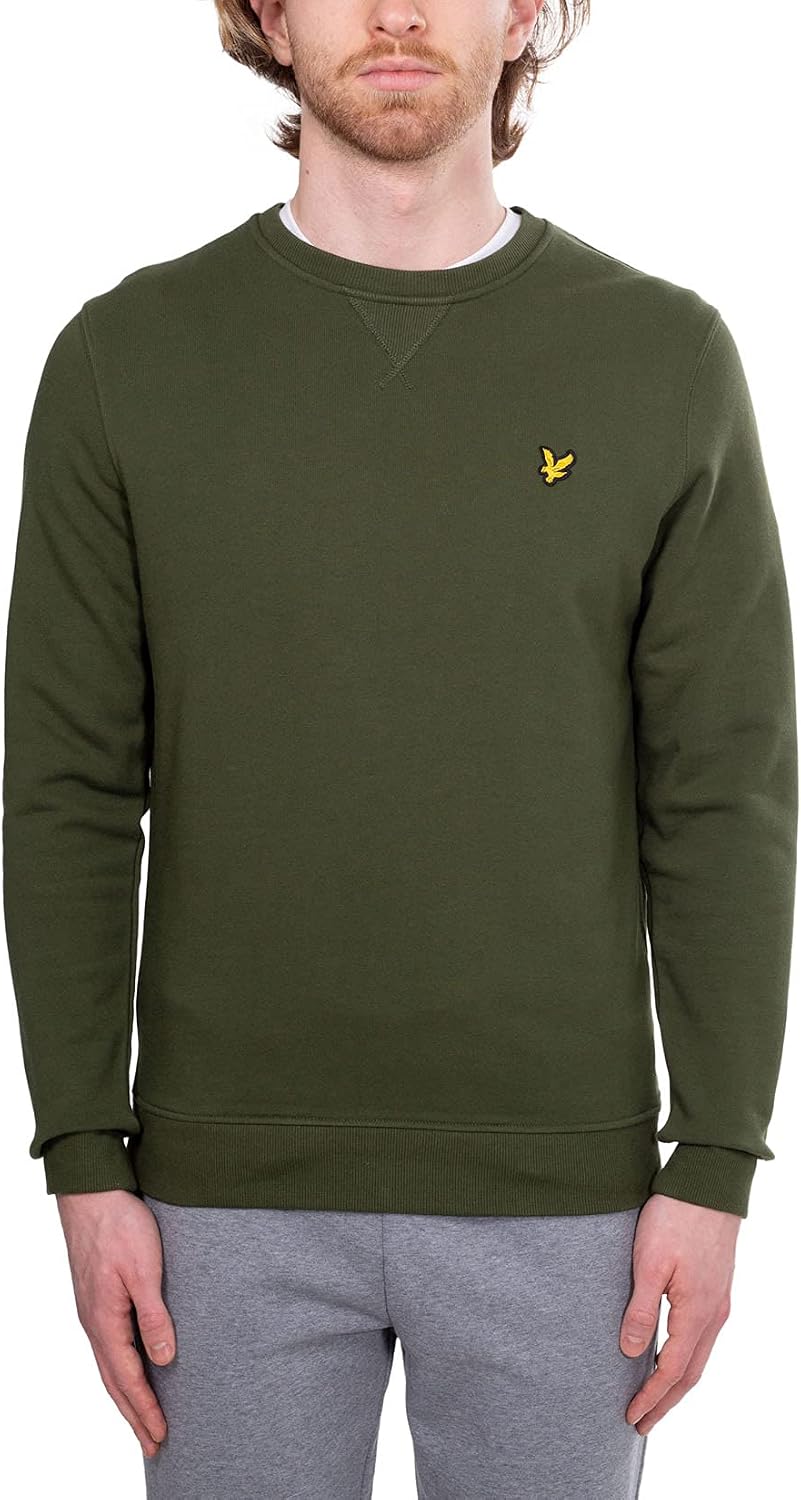 FELPA Uomo LYLE & SCOTT 1874 ML1131V BRUSHED NECK CREW Z27 - immagine 21