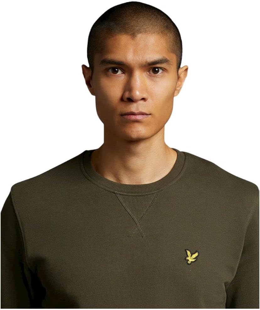 FELPA Uomo LYLE & SCOTT 1874 ML1131V BRUSHED NECK CREW Z27 - immagine 20