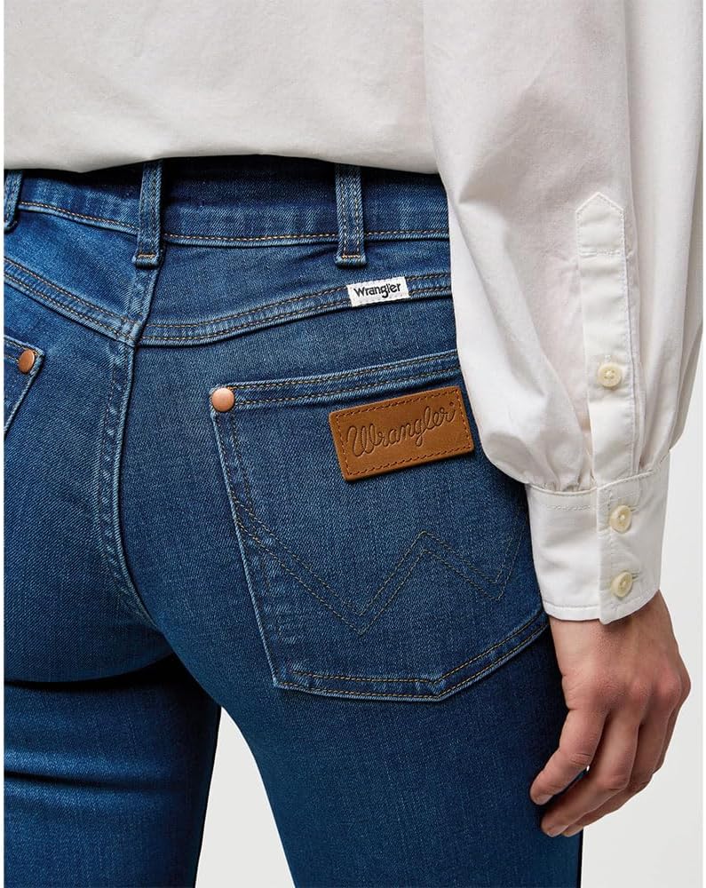 WRANGLER - Jeans Donna - Bootcut - Low Rise Bold Boot - Canyon Crest - immagine 3