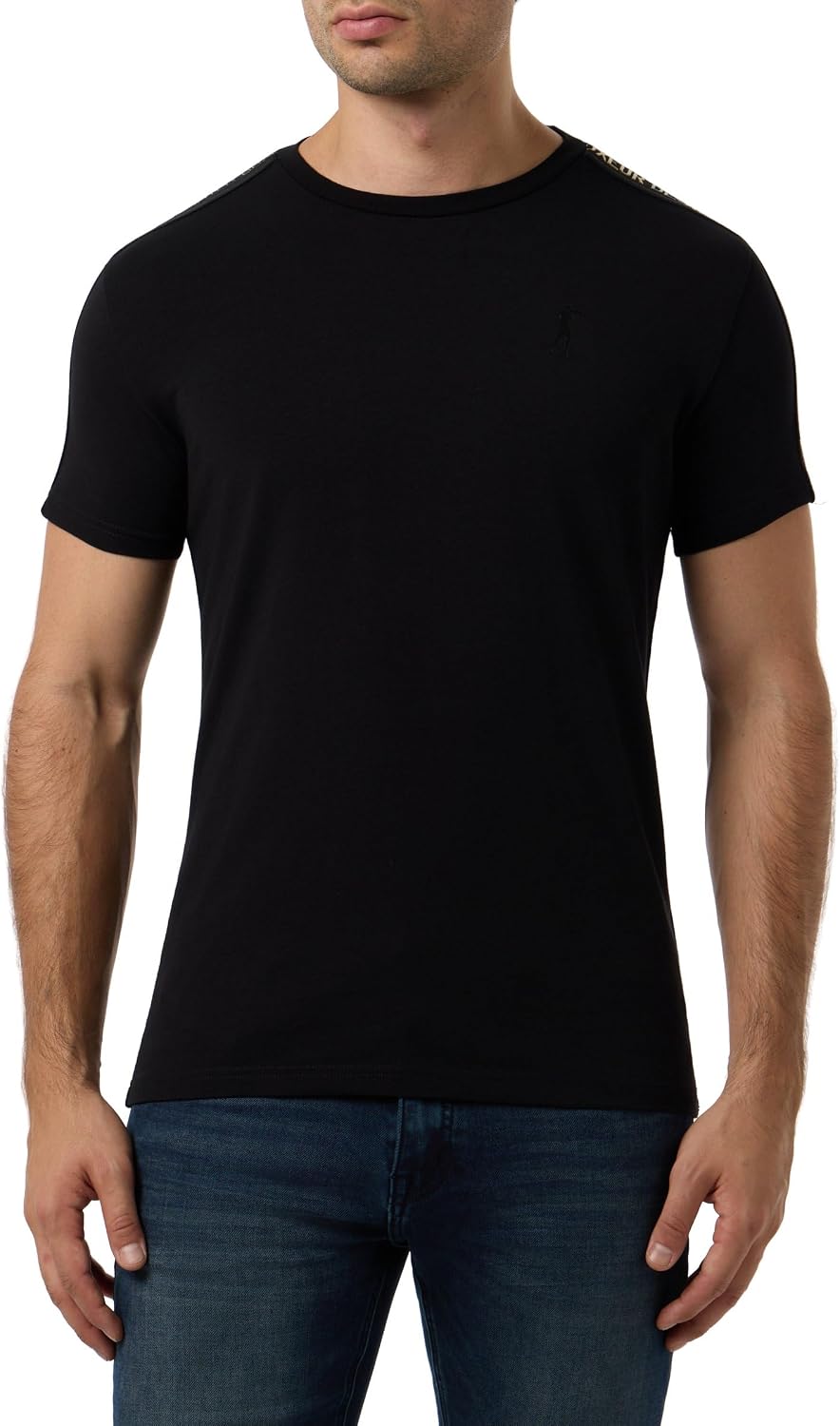 BOXEUR DES RUES T-Shirt da Uomo con Bande Laterali