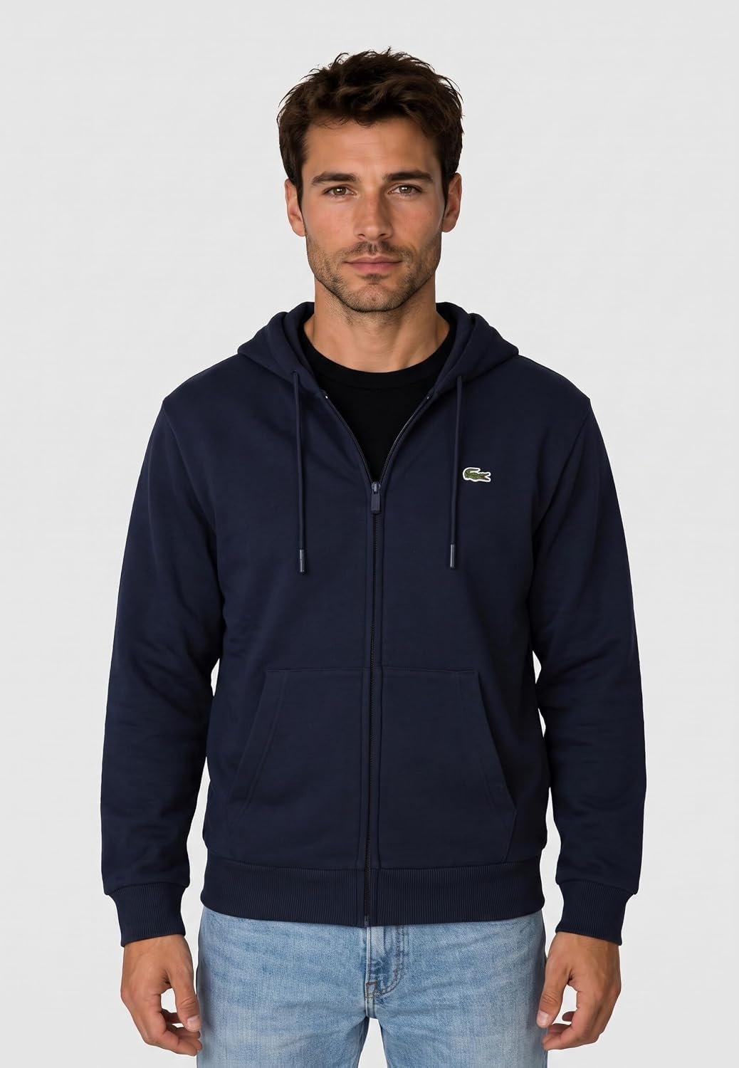 Lacoste Felpa con Zip - immagine 2