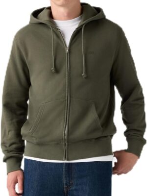 Levi's Uomo Giacca in Felpa Original in Cotone con Cappuccio