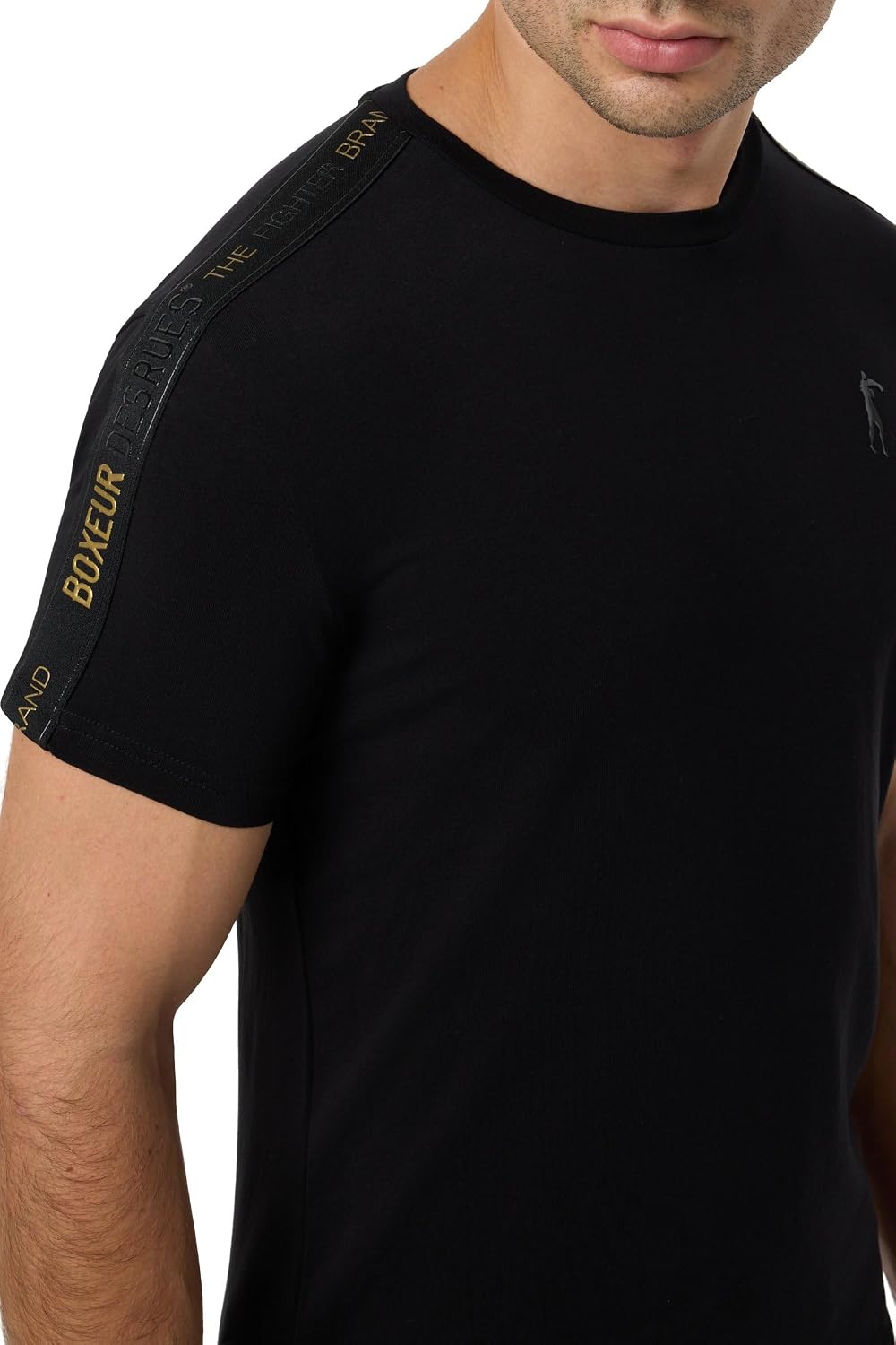 BOXEUR DES RUES T-Shirt da Uomo con Bande Laterali - immagine 4