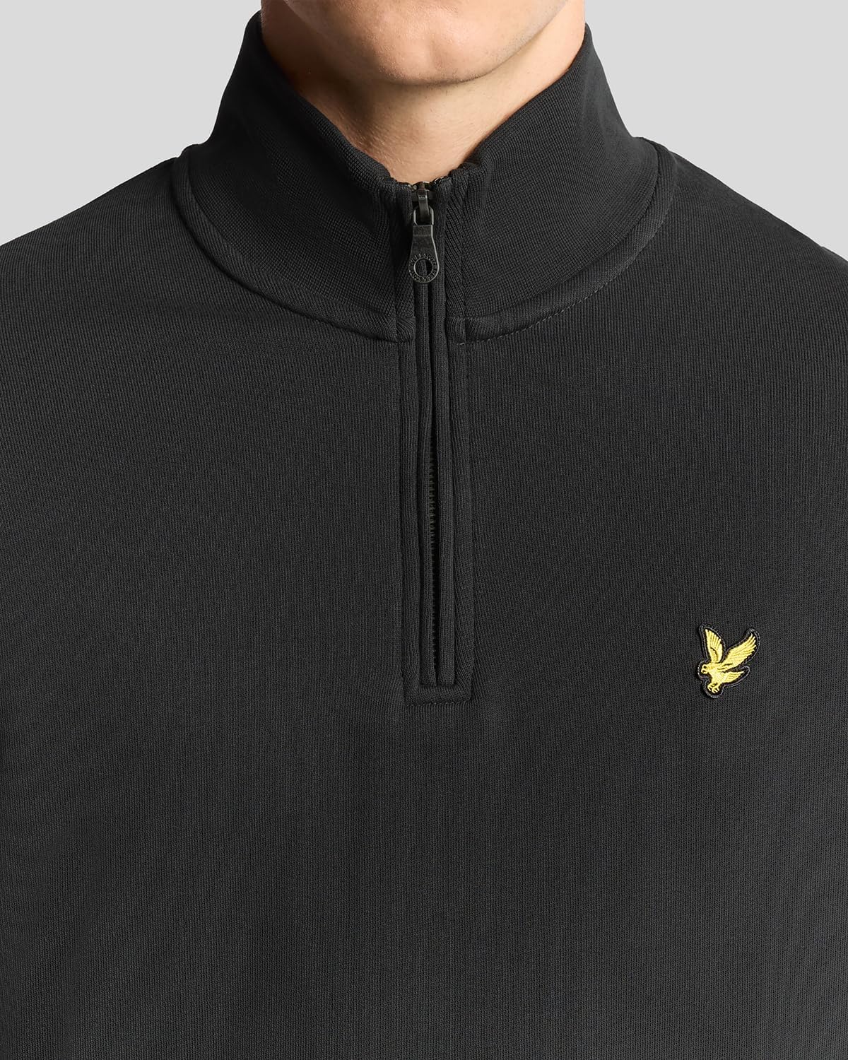 Lyle & Scott Felpa Loopback con zip - immagine 3