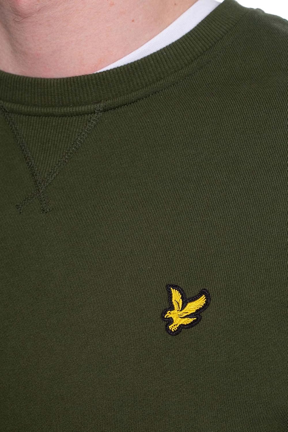FELPA Uomo LYLE & SCOTT 1874 ML1131V BRUSHED NECK CREW Z27 - immagine 24