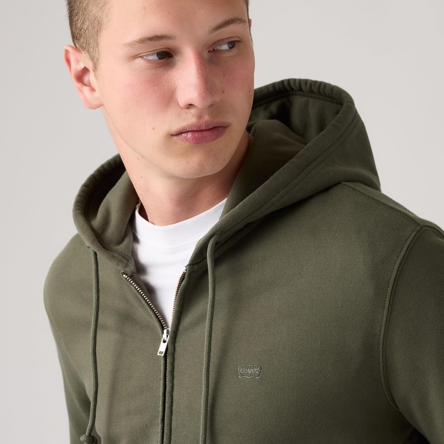 Levi's Uomo Giacca in Felpa Original in Cotone con Cappuccio - immagine 4