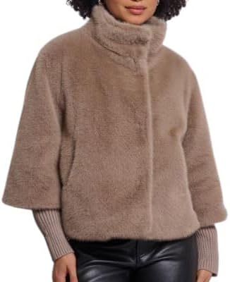 Rino & Pelle Giacca corta monopetto in pelliccia sintetica Vie 7022611 - immagine 3