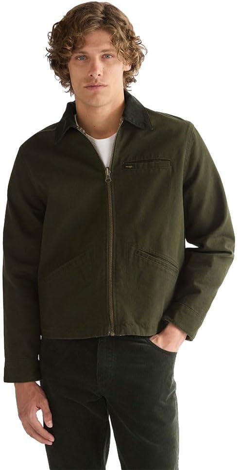 WRANGLER - Giacca Uomo - Vestibilit? Regular - Utility Jacket