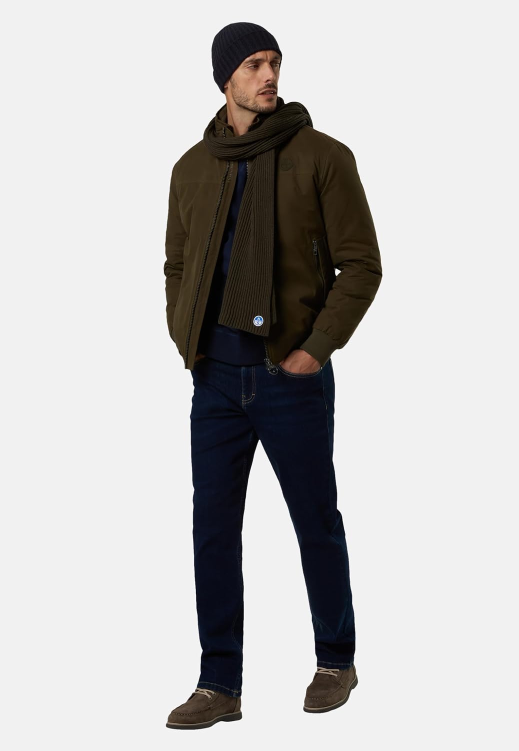 NORTH SAILS Giacca Uomo da Marinaio in Misto Cotone Cerato - immagine 5