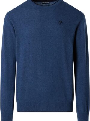 NORTH SAILS Maglione Uomo Girocollo in Misto Cashmere e Lana